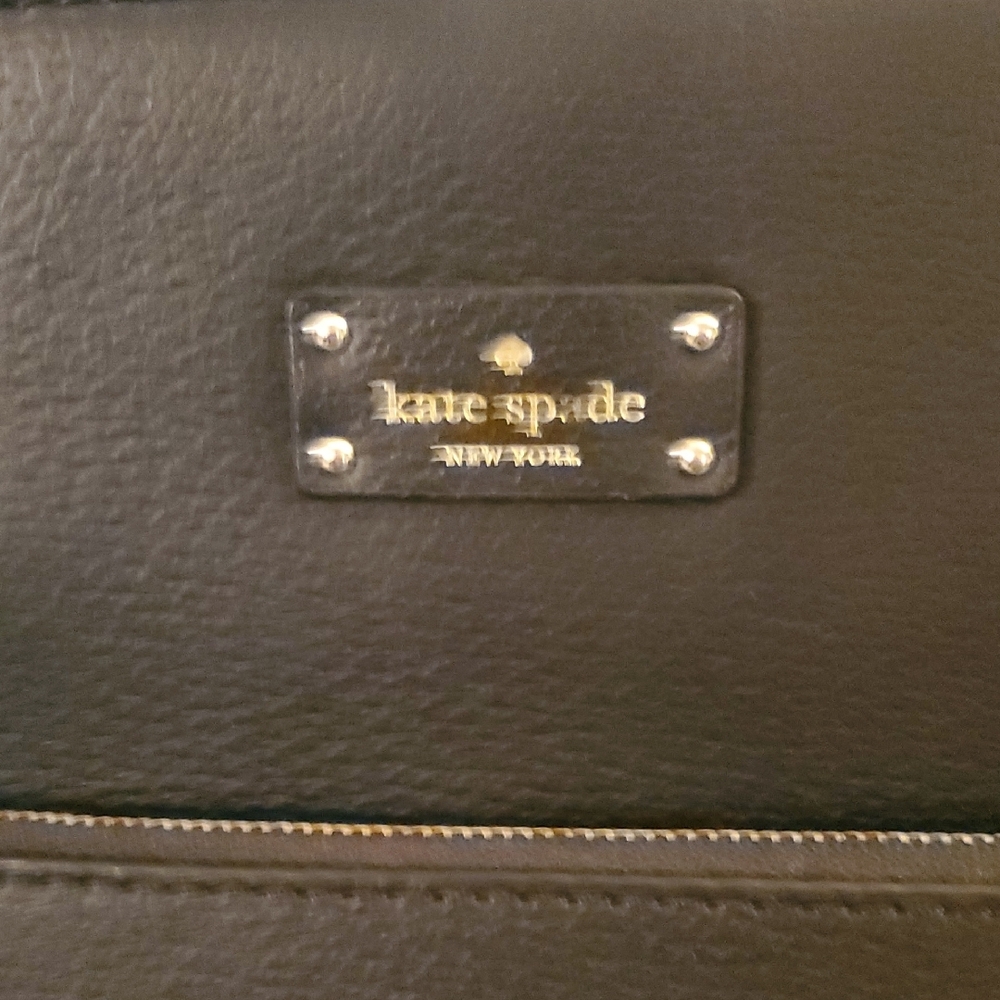 Kate Spade Black Leather Shoulder Bag - Picture 5 of 10